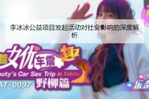李冰冰公益项目发起活动对社会影响的深度解析